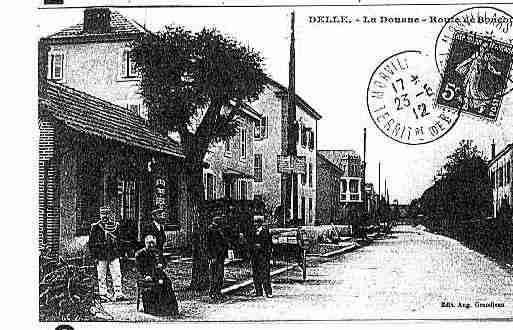 Ville de DELLE Carte postale ancienne Ville de DELLE Carte postale ancienne